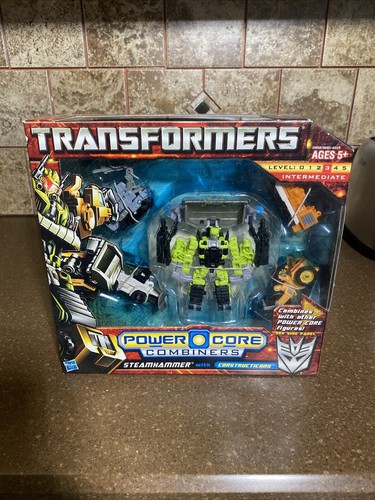Transformers Power Core Combiners Steamhammer w/Constructicons Figure NEW Sealed