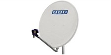 PARABOLA ANTENNA SATELLITARE 80cm IN ACCIAIO GBC
