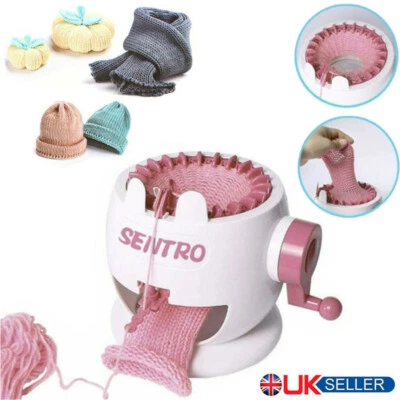 DIY Manual Knitting 22 Needles Machine Weaving Loom For Scarf Hat Socks UK