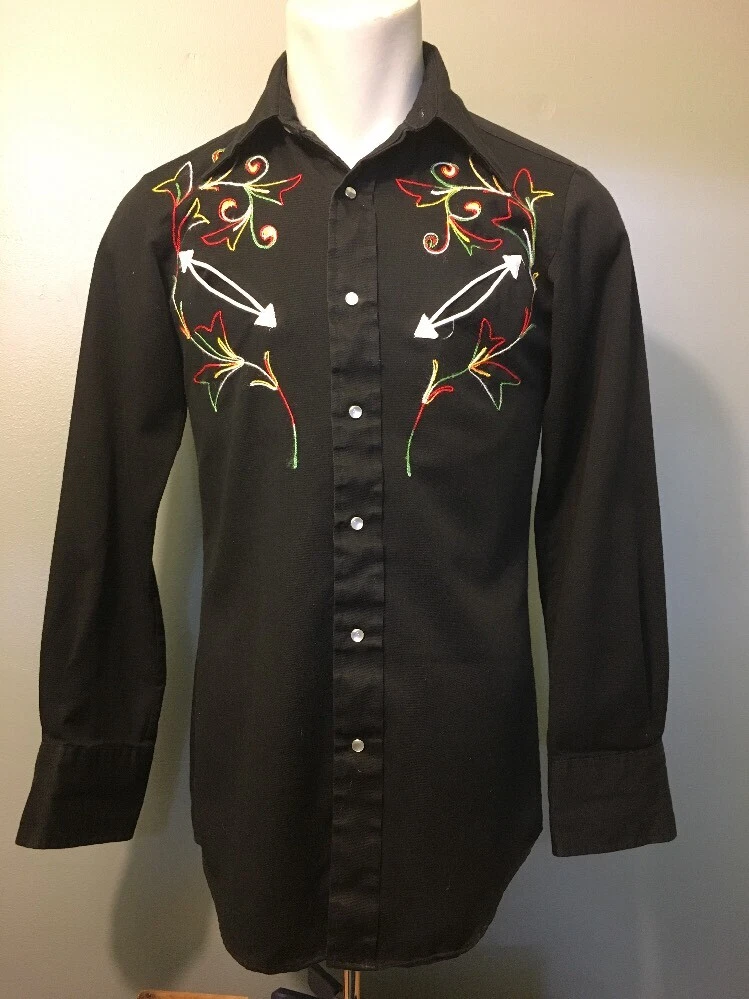 Men's rockabilly clearance western shirts