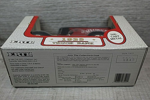 1923 Diecast Delivery Truck Bank (Agway) 1:25 ERTL 1993 NOS - Foto 6 di 6