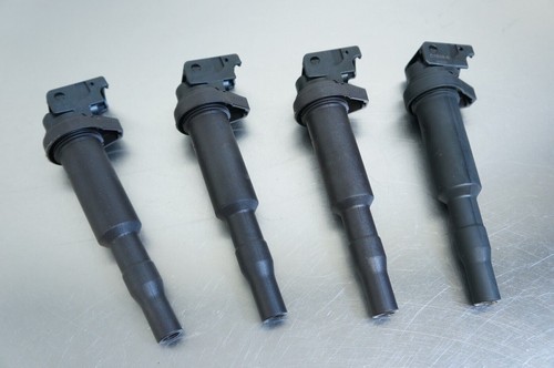 2011-2016 bmw 550i 650i x5 engine motor ignition spark plug coil set 4 pcs BOSCH - Picture 8 of 9