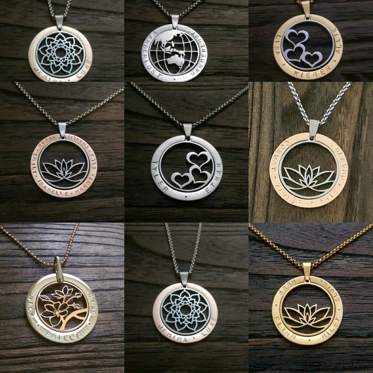Design your 2024 own necklace pendant