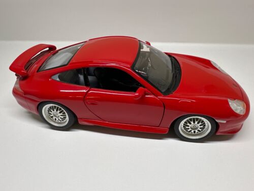 Modellino auto Burago Porsche 911 Carrera e 996 turbo 1:18 - Foto 18 di 24