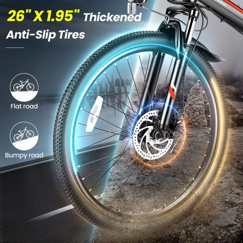26'' Electric Bicycle Foldaing E-bike 500W 48V Battery Commuting Bicycle HOT🔥 - Picture 10 of 11