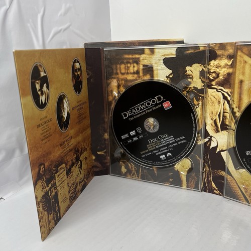DEADWOOD: The Complete Series DVD Box Sets NEW/SEALED Seasons 1 2 3 (18 Discs) - Picture 7 of 12