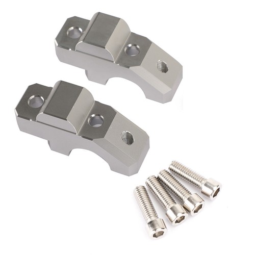 SPESSORI RIALZI RISER MANUBRIO per Yamaha FJ-09 MT-09 Tracer 900 GT 2015-2020 H7 - Picture 3 of 8