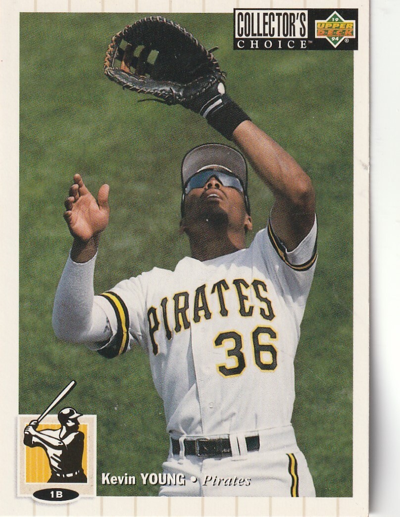 FREE SHIPPING-MINT-1994 Upper Deck Collector's Choice Kevin Young #438 PIRATES