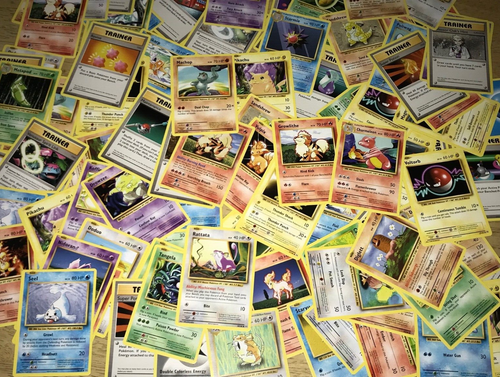 Lote de 50 cartas de papel de hoja inversa y sin holo y conjunto base de Pokémon XY 2016