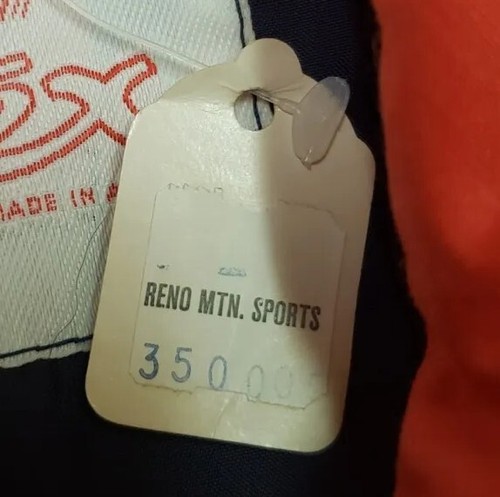 New Old Stock Vintage Kitex Red Snowsuit Bib with Tags Australia Size 52 - Picture 13 of 18