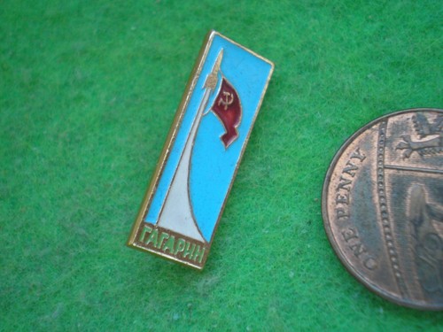Weltraumforschung CCCP Gagarin 1961 / Sowjetisches Abzeichen