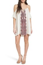 NWT Show Me Your Mumu Bonnaroo Dress cold Shoulder Boho Size Small