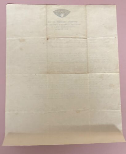 WW I LETTERA RINGRAZIAMENTO NEW YORK SOLDATO DI STATO IN CONGEDO DALL'ESERCITO A.E.F. - Foto 5 di 5