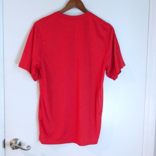 Nike Dri-FIT Sport T-Shirt feuchtigkeitsableitend Laufen Gym rot Gr. M / #6129 - Bild 3 von 5