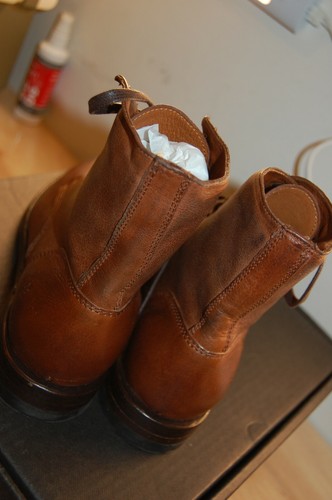 Neu im Karton Frye 87133 Herren Will Schnürung Kampf 8 M Stiefel Kupfer italienisches Leder $ 358 - Bild 9 von 10