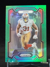 2023 Panini Prizm Prizms Green #273 Tashaun Gipson San Francisco 49ers