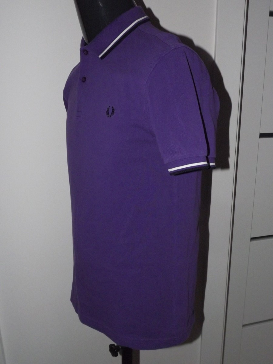FRED PERRY Polo T-Shirt (M) Shirt Jersey Trikot Maglia