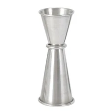 Stainless Measuring JIGGER 1 oz. X 2 oz. Japanese Style Cocktail Bar Shot