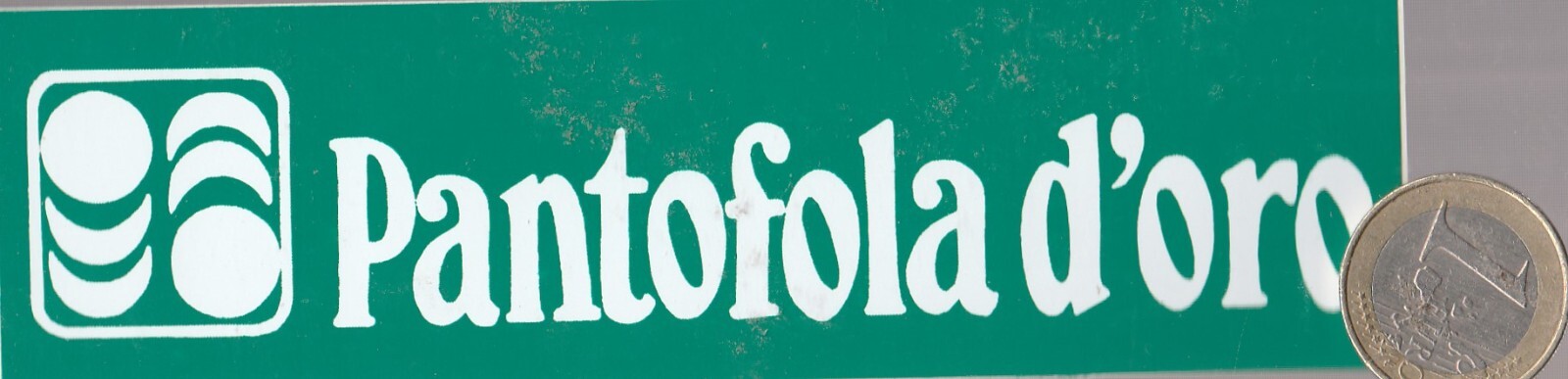 PANTOFOLA D’ORO AUTOCOLLANTS. C30it. PANTOFOLA d'ORO