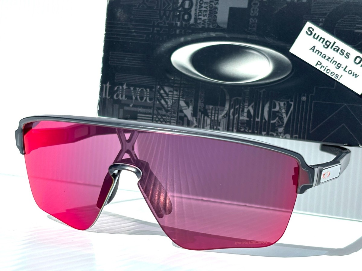 NEW Oakley CORRIDOR SQ Matte Grey Smoke PRIZM Road Lens Sunglass