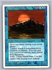 Magic The Gathering 4th Edition Island Fish Jasconius MTG TCG CCG Fourth
