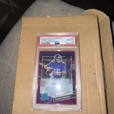 2023 Panini Clearly Donruss - Purple Autographs #97 Tommy DeVito /175 (AU, RC)