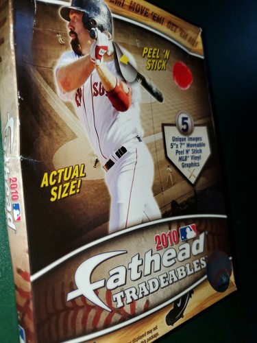 Fathead Tradeables 2010 Box New Sealed 5 Images MLB Baseball - Picture 6 of 7