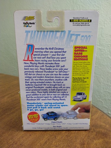Johnny Lightning Thunder Jet 500 1999 Slot Car Body Pullbacks #76 Smokey Hughes - Picture 8 of 10