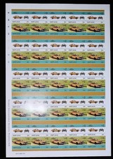 AUTOMOBILES FEUILLE COMPLETE 50 TIMBRES ND N° 832-833 NEUFS** BONNE VALEUR.