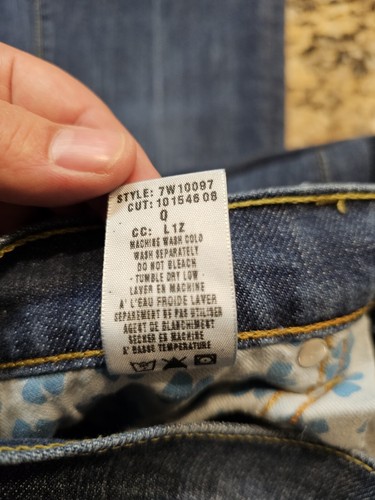 Lucky Brand Womens Jeans, Straight Leg, Size 0/25 27x31 - Picture 8 of 9