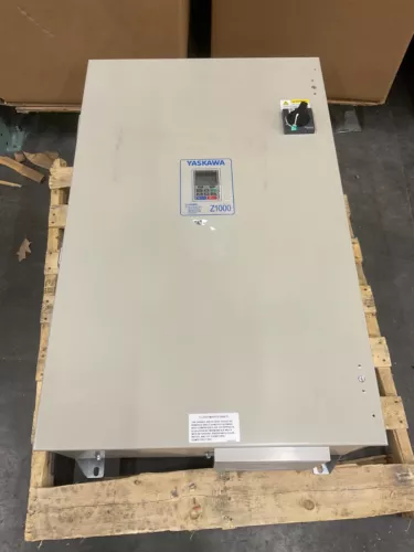 Yaskawa Z1000 Z1B1B096PMB Bypass Enclosed VFD Drive 480V 96.3A CIMR-ZU4A0096FAA