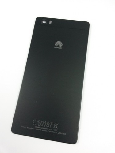 Original Huawei P8 Lite Akkudeckel Akku Deckel Backcover ALE-L21 Schwarz - Bild 3 von 5