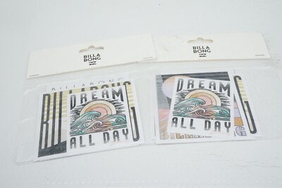 12 Stickers Billabong Women's Sand and Sun Stickers Surf Surfing JAMCTBSA