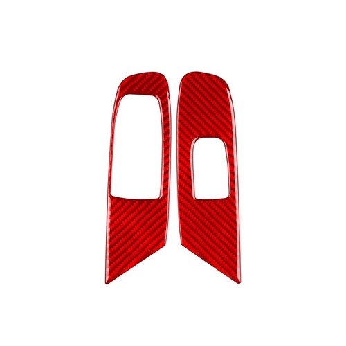 Panel de interruptor de elevación de ventana de fibra de carbono para Corvette C8 2020-2023 - Imagen 5 de 6