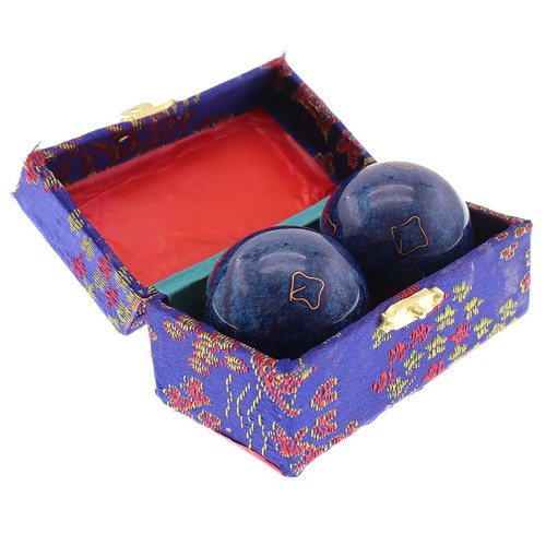 2x 40mm Dragon Phoenix Baoding Balls Health Exercise Stress Relaxation Therapy - Picture 5 of 5