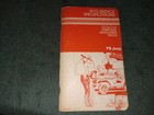 1975 Jeep Service Specifications Manual / Shop Book / Nice Original