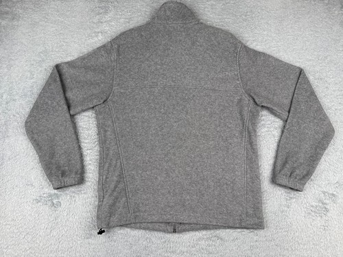 Columbia Jacket Womens Large Gray Full Zip Mock Neck Polyester Fleece Hike Camp - Picture 18 of 20