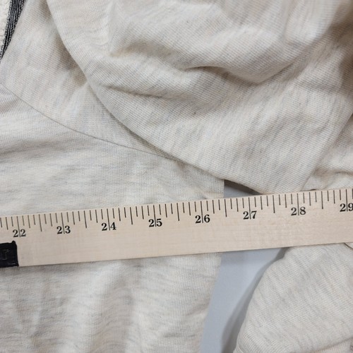Style & Co. Ivory Hoodie Sweater Womens Plus 3X White Oatmeal Long Sleeve - Picture 5 of 7