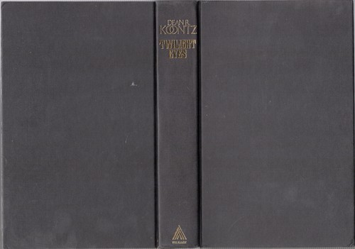 DEAN KOONTZ - TWILIGHT EYES - UK TRUE 1ST (FULL NOVEL) 1987 w/DJ NPC N-FINE - Picture 2 of 3