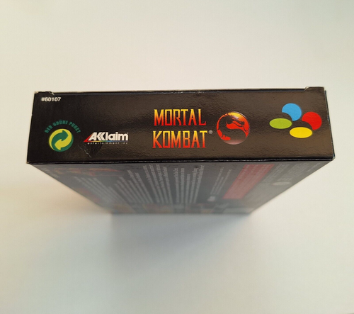 Mortal Kombat - Juego Super Nintendo SNES - CIB PAL UKV - Imagen 21 de 22