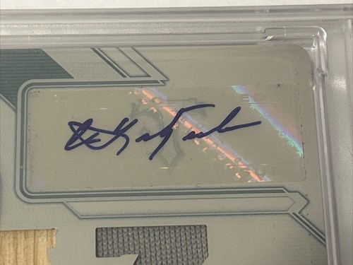 Carl Yastrzemski 2012 Topps Triple Threads Druckplatte Autogramm Auto #D 1/1 - Bild 2 von 6