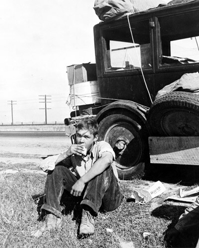 Depression Refugee in California 1936 Photo - Picture 1 of 1