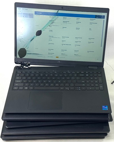 New ListingLot of 6 Dell Latitude 3520 i5-1135G7 8Gb Ram No Hdd/Ssd (Parts / Repair)