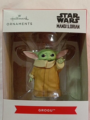 Hallmark Ornaments - Grogu Star Wars The Mandalorian Christmas Tree Hanger - Picture 3 of 8