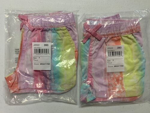 The Children's Place Dolphin Shorts Multi Color, Girls 5T, 2 Pair - New - Picture 2 of 5