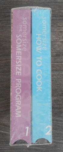 Suzanne Somers - The Somersize Program / How To Cook New 2 VHS Tape Set - Picture 3 of 6