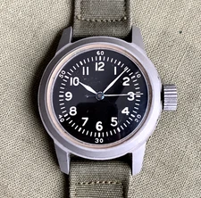 1946 Waltham Grade: No. 10616 17 Jewels Hack US Military Wristwatch #5