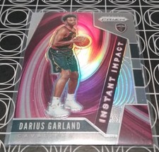 DARIUS GARLAND CAVS 2019-20 PANINI PRIZM INSTANT IMPACT SILVER PRIZM ROOKIE RC !