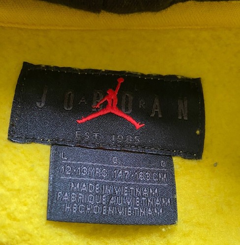 Air Jordan 4 “Lightning” Kids’ Collection Pullover Hoodie Sz 12 (11-13 Years) - Picture 7 of 7