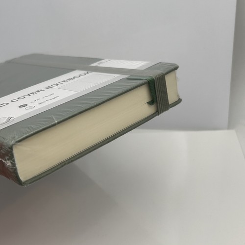 Emomas Leather Hardcover Lined Notebook Journal A5 Green 5.7x8 (360 Pages) -NEW- - Foto 2 di 4